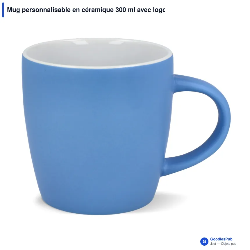 Mug personnalisable en céramique 300 ml avec logo - York - Image 8
