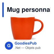 Mug personnalisable en céramique 300 ml avec logo - York - Miniature 10