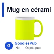 Mug en céramique personnalisable 300ml avec logo - MUGIVA - Miniature 1