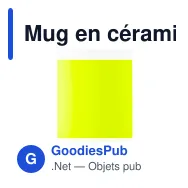 Mug en céramique personnalisable 300ml avec logo - MUGIVA - Miniature 3