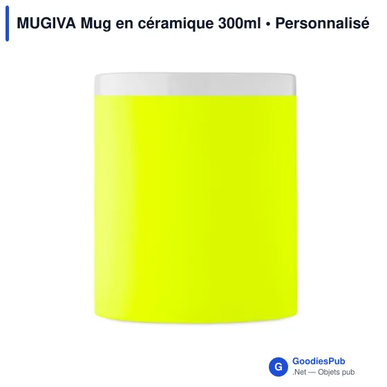 Mug en céramique personnalisable 300ml avec logo - MUGIVA - Image 3