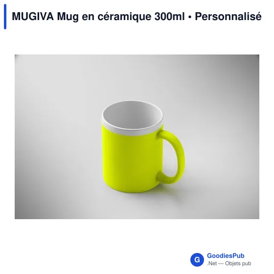 Mug en céramique personnalisable 300ml avec logo - MUGIVA - Image 4