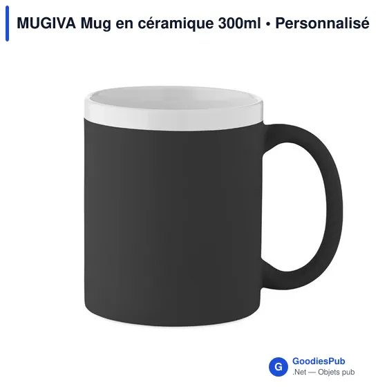 Mug en céramique personnalisable 300ml avec logo - MUGIVA - Image 5