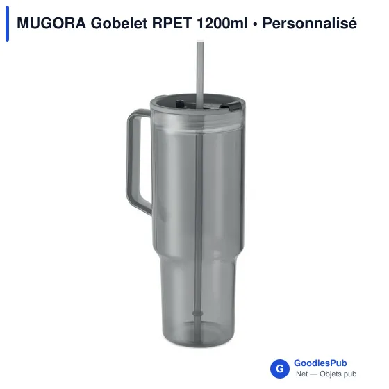 Gobelet réutilisable personnalisable MUGORA avec logo - Image 11