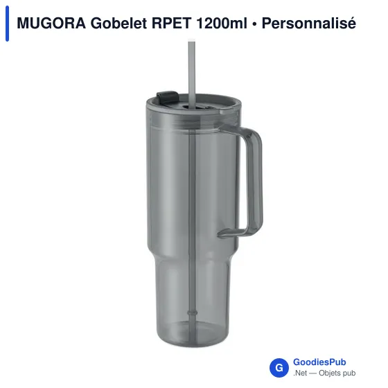 Gobelet réutilisable personnalisable MUGORA avec logo - Image 12