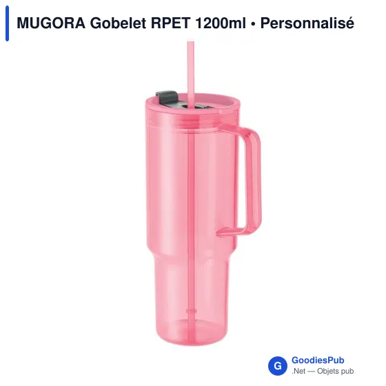 Gobelet réutilisable personnalisable MUGORA avec logo - Image 7