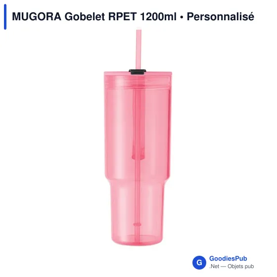 Gobelet réutilisable personnalisable MUGORA avec logo - Image 10