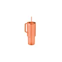 Variante orange transparent - Gobelet réutilisable personnalisable MUGORA avec logo