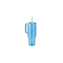 Variante bleu clair transparent - Gobelet réutilisable personnalisable MUGORA avec logo