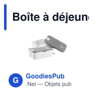 Boîte à déjeuner personnalisable Multi Box avec logo - Miniature 12