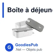 Boîte à déjeuner personnalisable Multi Box avec logo - Miniature 3