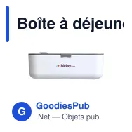 Boîte à déjeuner personnalisable Multi Box avec logo - Miniature 5