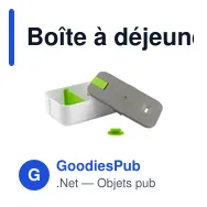 Boîte à déjeuner personnalisable Multi Box avec logo - Miniature 8