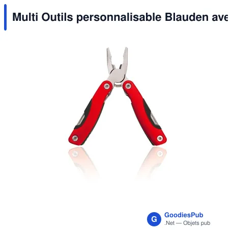 Multi Outils personnalisable Blauden avec logo - 12 fonctions
