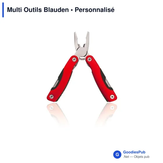 Multi Outils personnalisable Blauden avec logo - 12 fonctions - Image 1