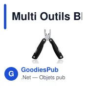 Multi Outils personnalisable Blauden avec logo - 12 fonctions - Miniature 6