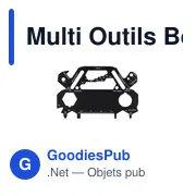 Multi Outils personnalisable Borex - Outil multifonction avec logo - Miniature 3