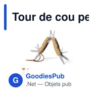 Tour de cou personnalisable avec logo pour entreprises et événements - Miniature 1