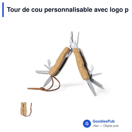 Tour de cou personnalisable avec logo pour entreprises et événements