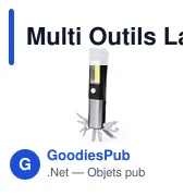 Multi Outils Layla personnalisable avec logo pour entreprises - Miniature 2