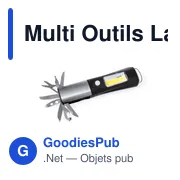 Multi Outils Layla personnalisable avec logo pour entreprises - Miniature 3