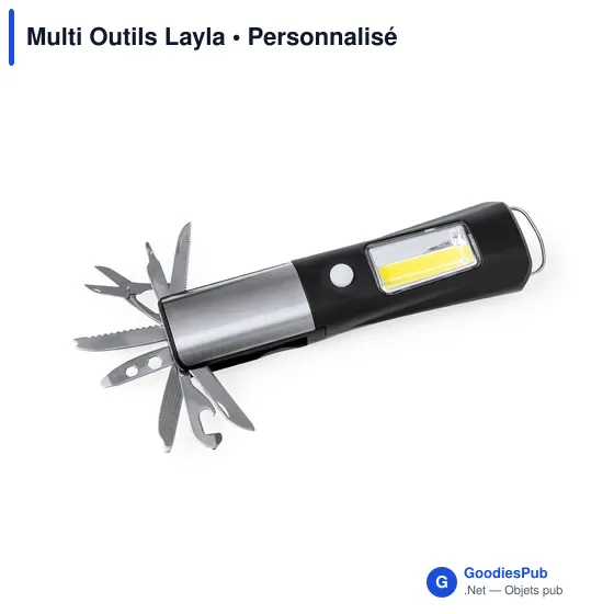 Multi Outils Layla personnalisable avec logo pour entreprises - Image 3