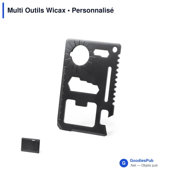 Multi Outils personnalisable Wicax avec logo - 11 fonctions - Image 2