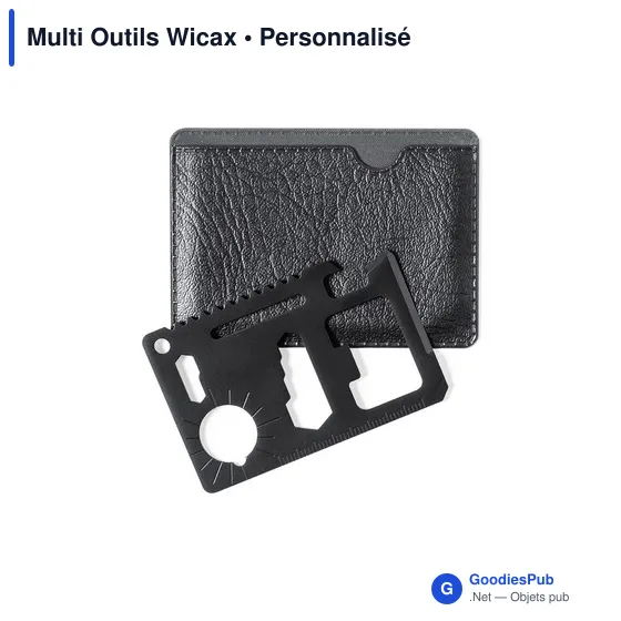 Multi Outils personnalisable Wicax avec logo - 11 fonctions - Image 3