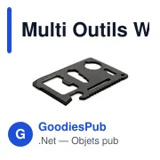 Multi Outils personnalisable Wicax avec logo - 11 fonctions - Miniature 5
