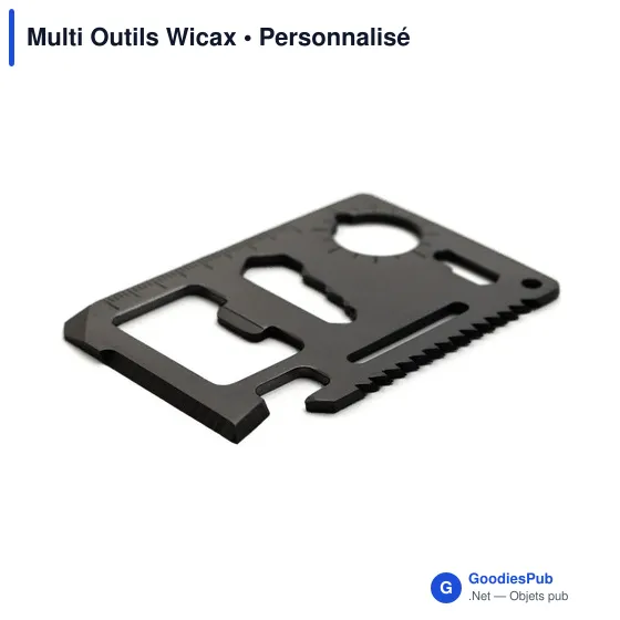 Multi Outils personnalisable Wicax avec logo - 11 fonctions - Image 5
