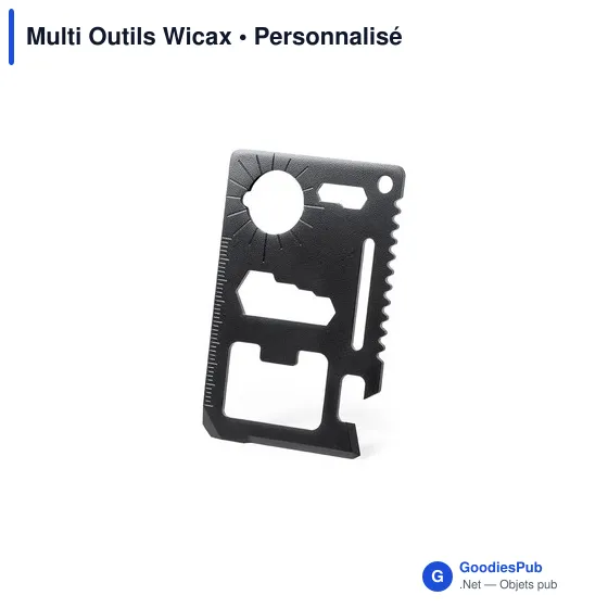 Multi Outils personnalisable Wicax avec logo - 11 fonctions - Image 9