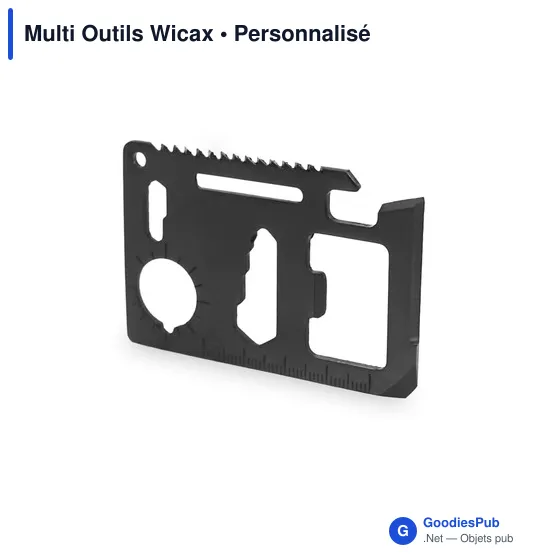Multi Outils personnalisable Wicax avec logo - 11 fonctions - Image 10