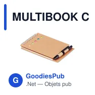 MULTIBOOK Carnet avec stylo et feuillets - Miniature 2