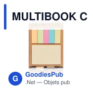 MULTIBOOK Carnet avec stylo et feuillets - Miniature 3