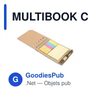 MULTIBOOK Carnet avec stylo et feuillets - Miniature 5