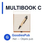 MULTIBOOK Carnet avec stylo et feuillets - Miniature 6