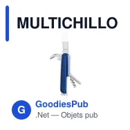 MULTICHILLO Couteau de poche multi-outils - Miniature 1