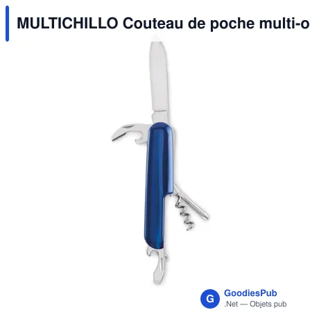 MULTICHILLO Couteau de poche multi-outils