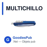 MULTICHILLO Couteau de poche multi-outils - Miniature 2
