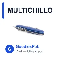 MULTICHILLO Couteau de poche multi-outils - Miniature 3