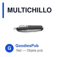 MULTICHILLO Couteau de poche multi-outils - Miniature 8