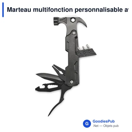 Marteau multifonction personnalisable avec logo - MULTIHAMMER