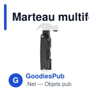 Marteau multifonction personnalisable avec logo - MULTIHAMMER - Miniature 2