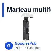 Marteau multifonction personnalisable avec logo - MULTIHAMMER - Miniature 4