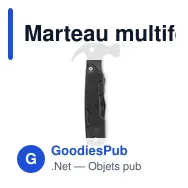 Marteau multifonction personnalisable avec logo - MULTIHAMMER - Miniature 7