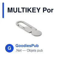 MULTIKEY Porte-clés multifonctionnel - Miniature 1