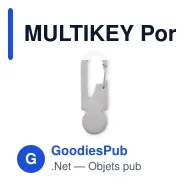 MULTIKEY Porte-clés multifonctionnel - Miniature 3