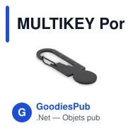 MULTIKEY Porte-clés multifonctionnel - Miniature 6