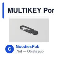 MULTIKEY Porte-clés multifonctionnel - Miniature 7
