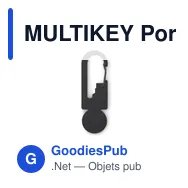 MULTIKEY Porte-clés multifonctionnel - Miniature 9